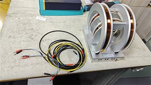 Dexinmag Úspešná kontrola kvality pre 3DXHC4-70 DC 3D Helmholtz Coil